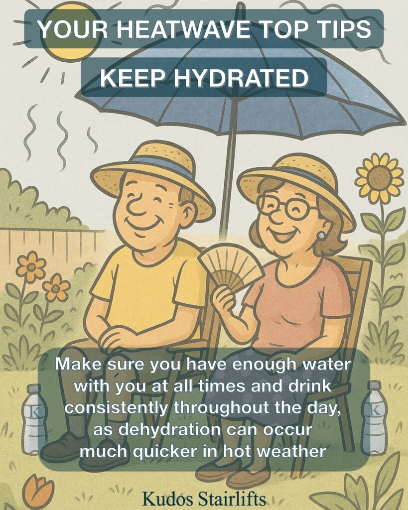 Heatwave Top Tips (Protect Your Mobility) - Keep Hydrated