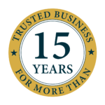 Kudos Stairlifts - trust badge - trusted business for more than 15 years