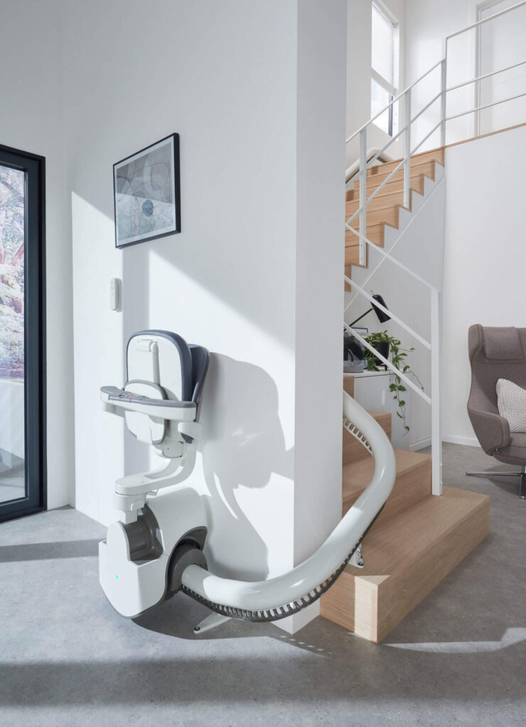 Curved Stairlifts Top Left 1
